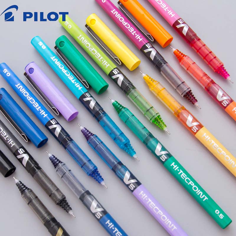 Pilot Pen V5 - Японские гелевые ручки Pilot HI-TECPOINT BX-V5,