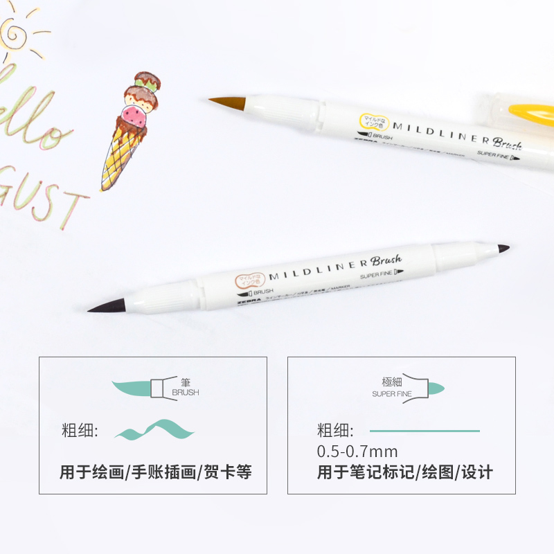 Цвета зебры, двуглавая ручка-х – обзор и цена Zebra Pen Sarasa